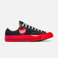 Converse Low Chuck Taylor X Comme des Garçons - Noir & Rouge