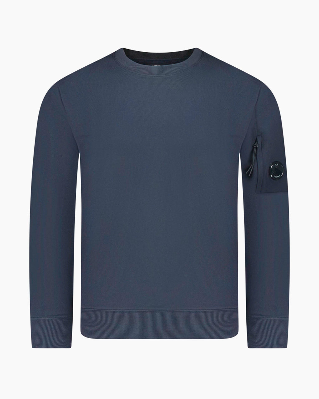 Crewneck - Diagonal Raised Fleece - Navy