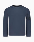 Crewneck - Diagonal Raised Fleece - Navy