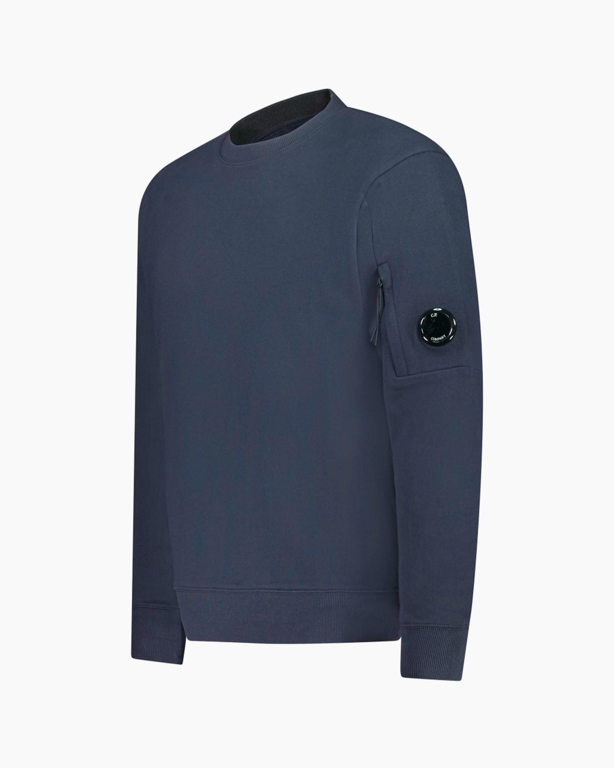 Crewneck - Diagonal Raised Fleece - Navy