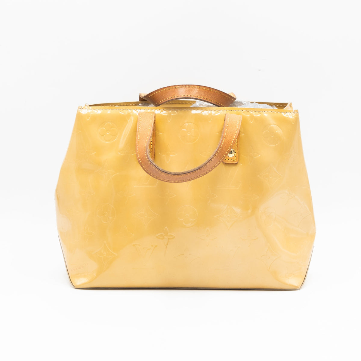 Louis Vuitton Sac à main Vernis Reade Creme PM