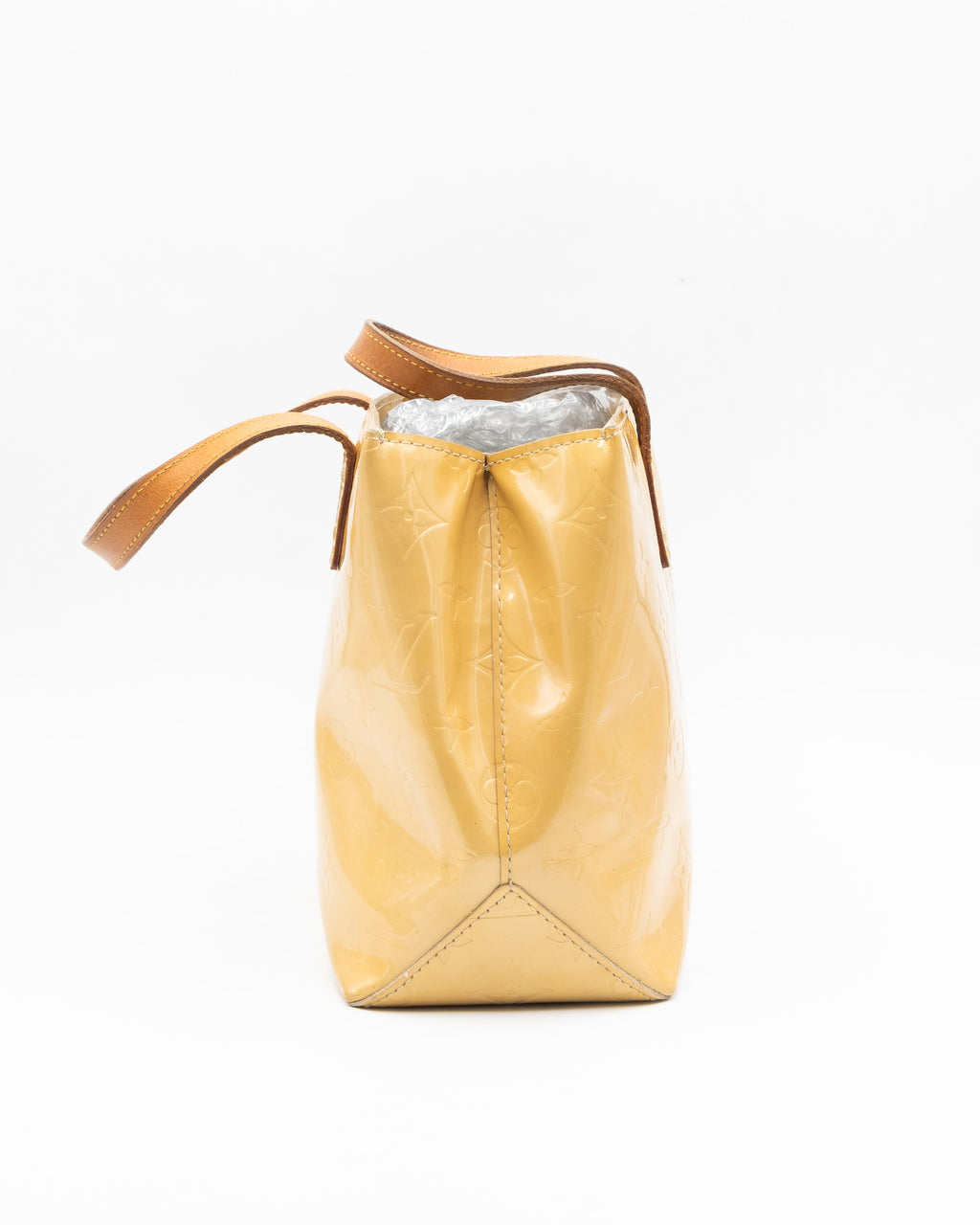 Louis Vuitton Sac à main Vernis Reade Creme PM