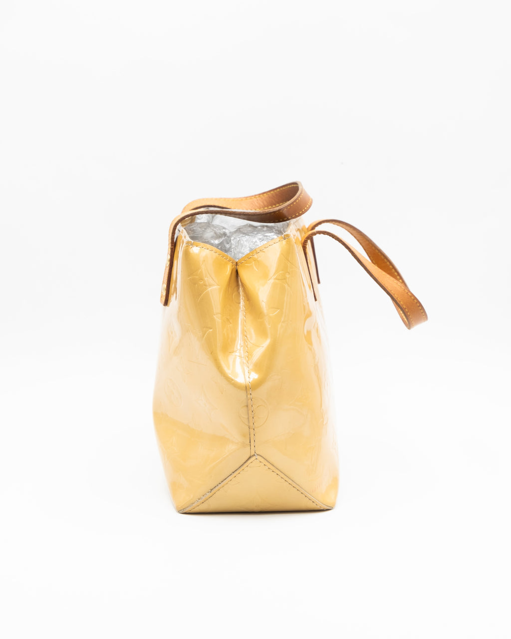 Louis Vuitton Sac à main Vernis Reade Creme PM
