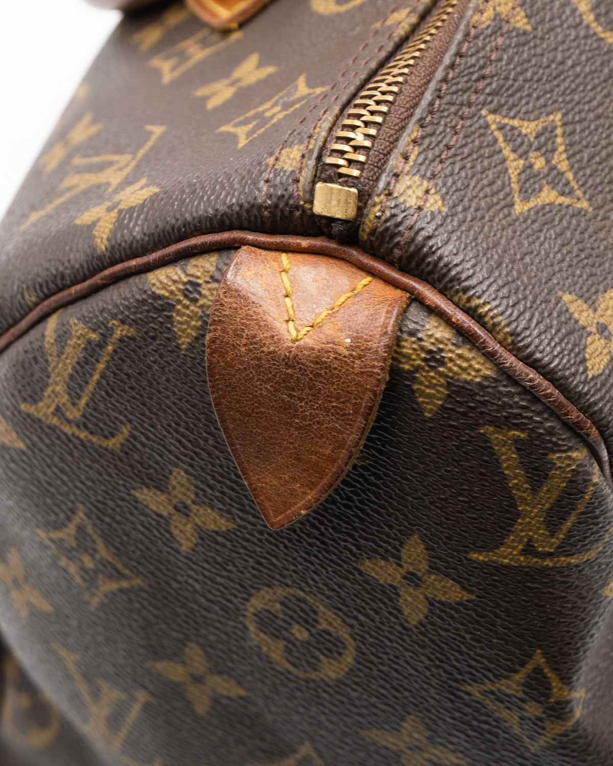 Louis Vuitton Sac à main Speedy 30 Vintage Monogram Marron