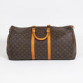 Louis Vuitton Sac de voyage Keepall 55 Monogram Marron
