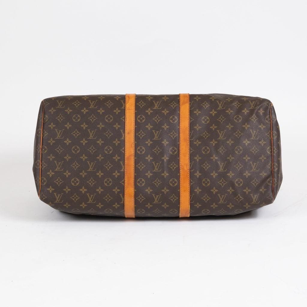 Louis Vuitton Sac de voyage Keepall 55 Monogram Marron