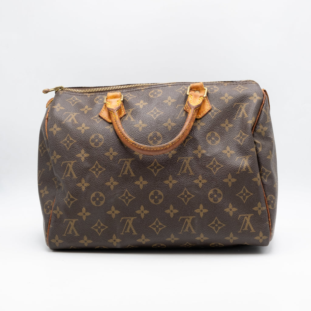Louis Vuitton Sac à main Speedy 30 Vintage Monogram Marron