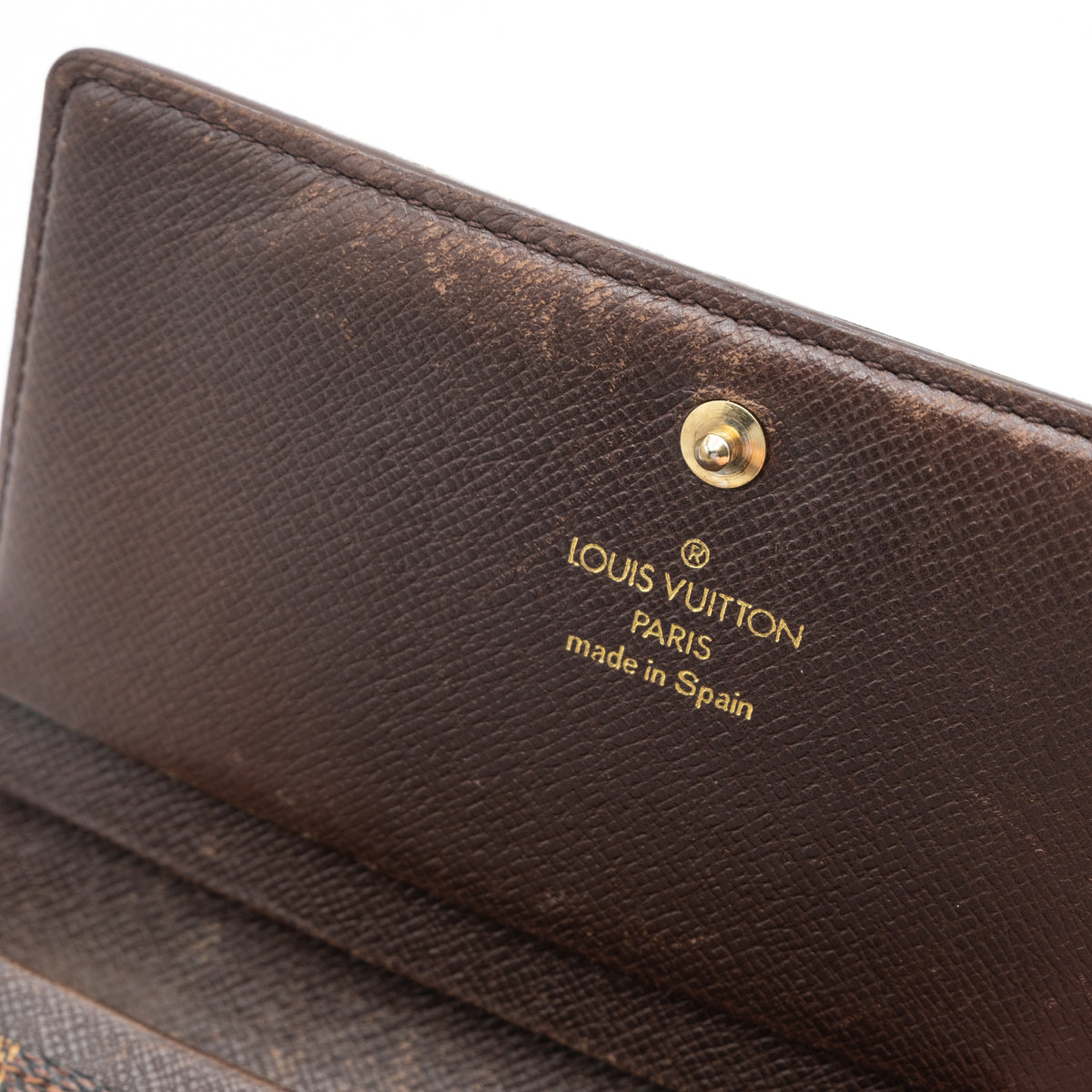 Louis Vuitton Portefeuille Damier Marron