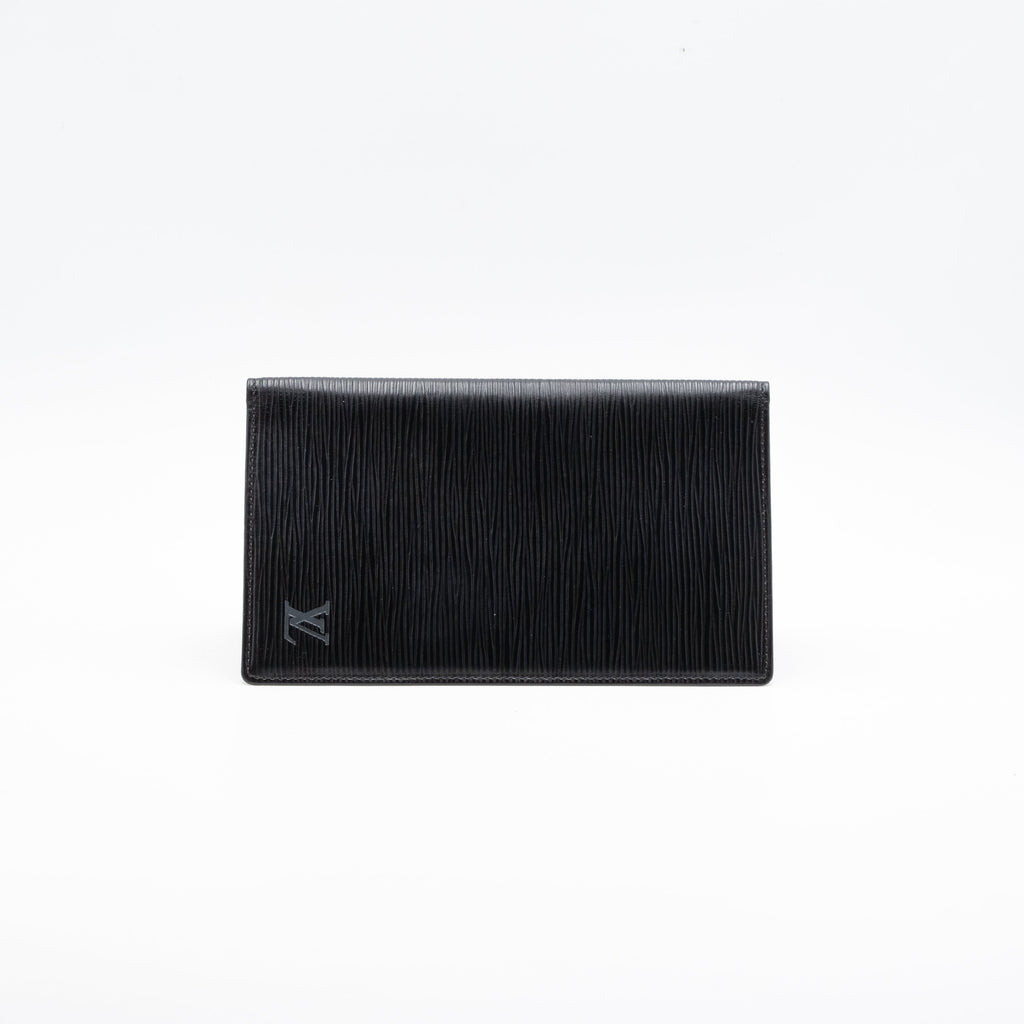 Louis Vuitton Portefeuille Long Epi Noir