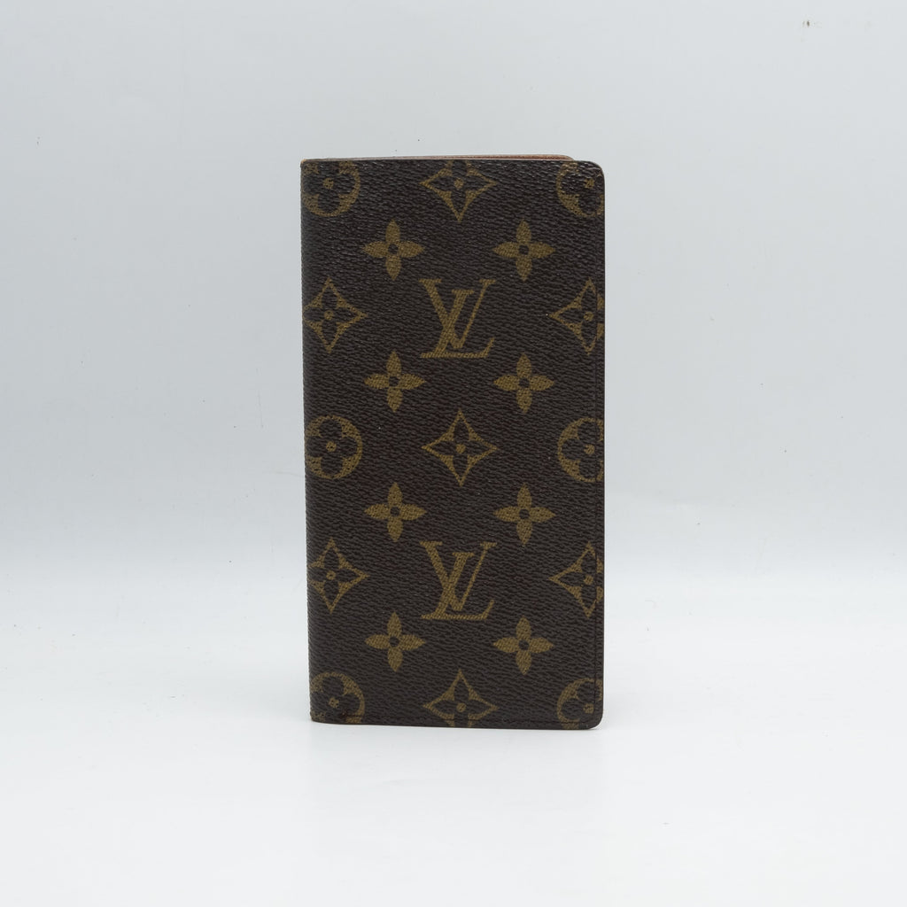 Louis Vuitton Portefeuille Chéquier Monogram Marron
