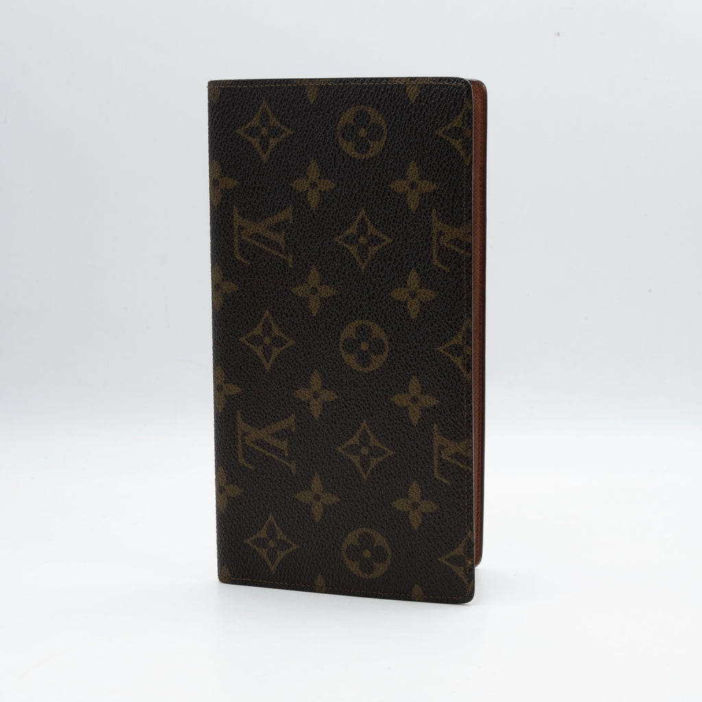 Louis Vuitton Portefeuille Chéquier Monogram Marron