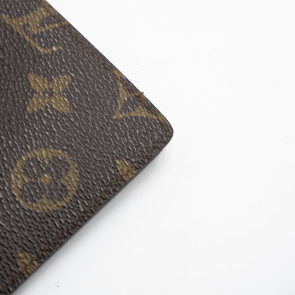 Louis Vuitton Portefeuille Chéquier Monogram Marron