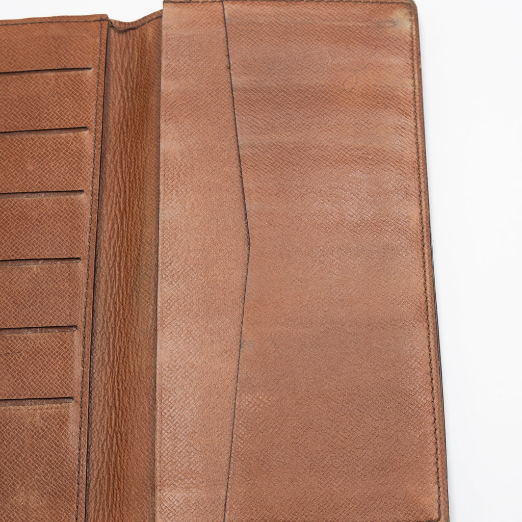 Louis Vuitton Portefeuille Chéquier Monogram Marron