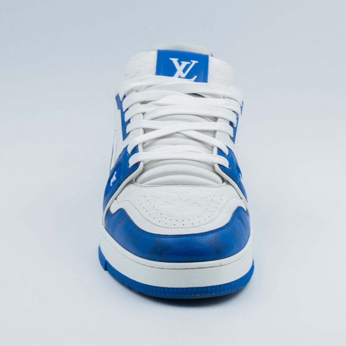 Louis Vuitton Trainer Monogram Blue White