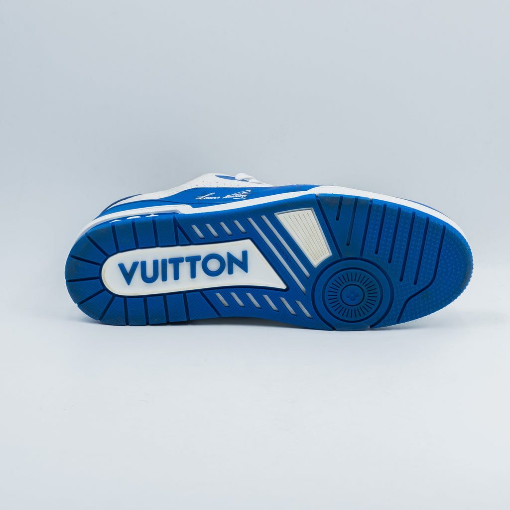 Louis Vuitton Trainer Monogram Blue White