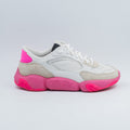 Valentino Valentino Bubbleback Sneaker 'White Fuchsia'