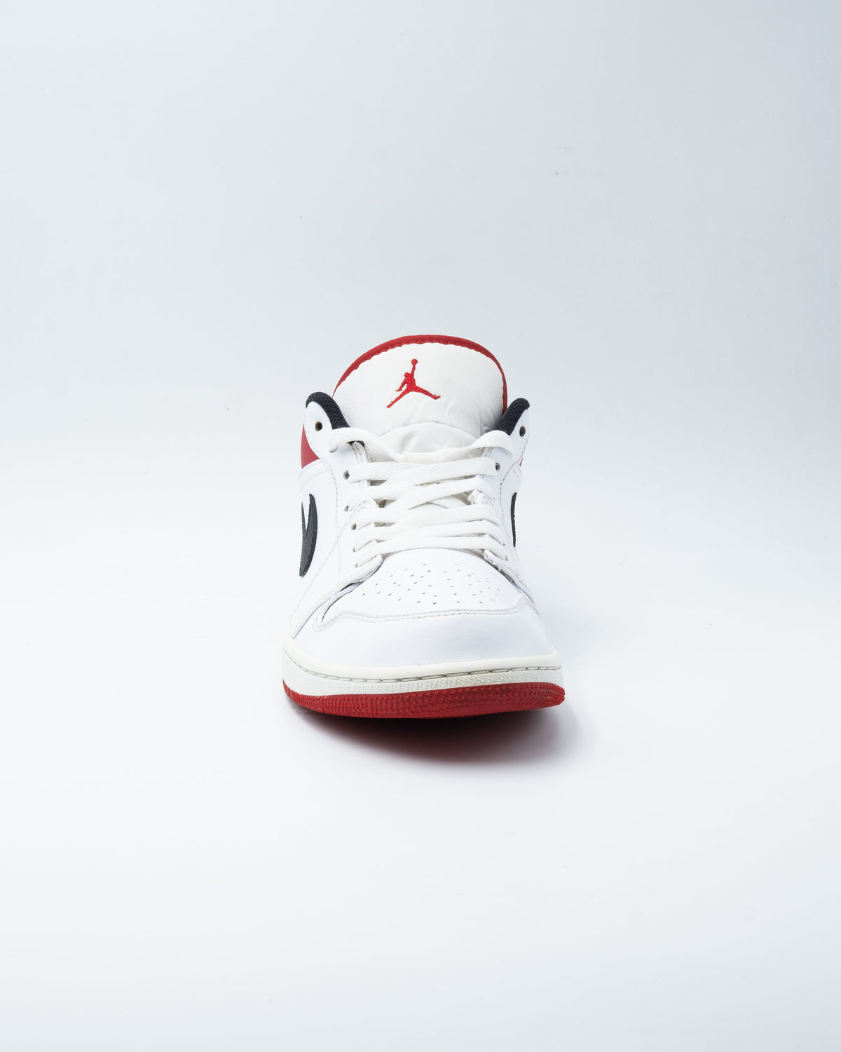 Jordan Air Jordan 1 Low White University Red Black