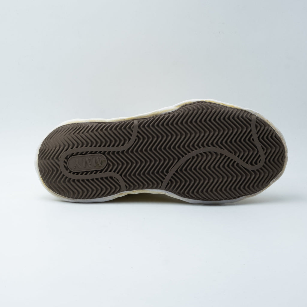 Maison Mihara Blakey OG Sole Overdyed Canvas Low - White