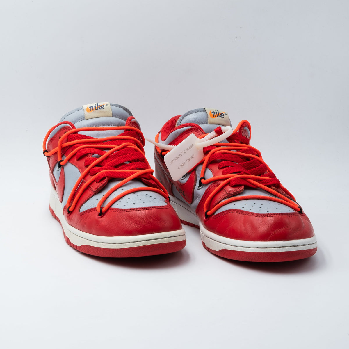 Nike Dunk Low Off-White University Red