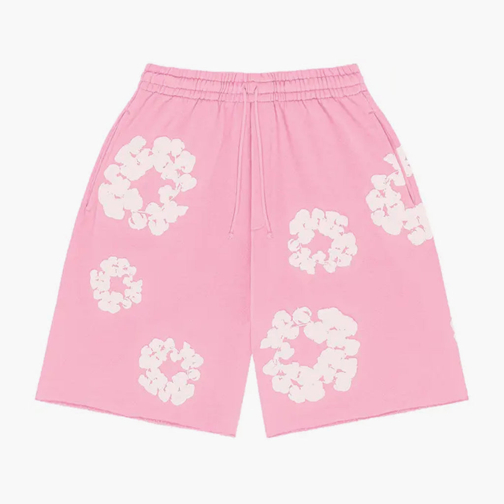 Denim Tears Short The Cotton Wreath Rose