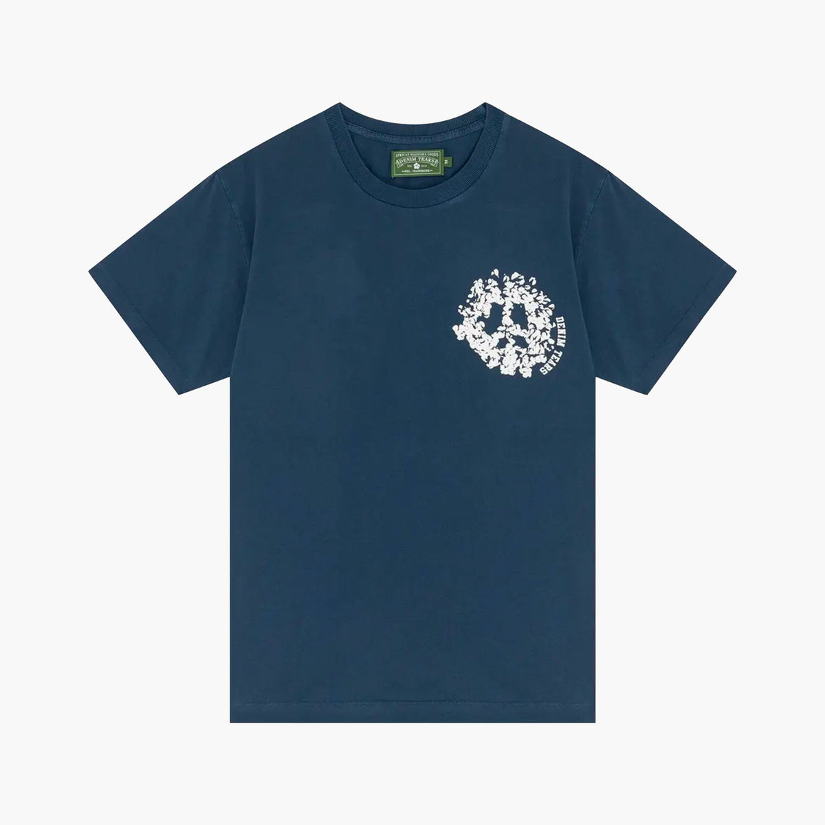 Denim Tears T-shirt University Bleu