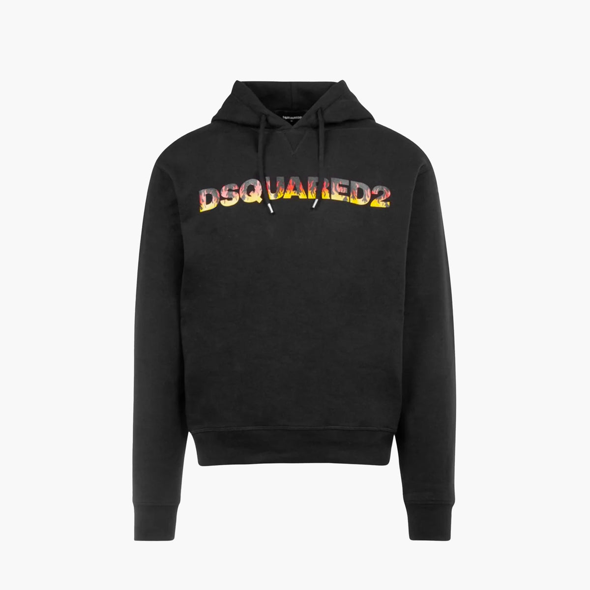 Dsquared Hoodie - Fire Logo - Black