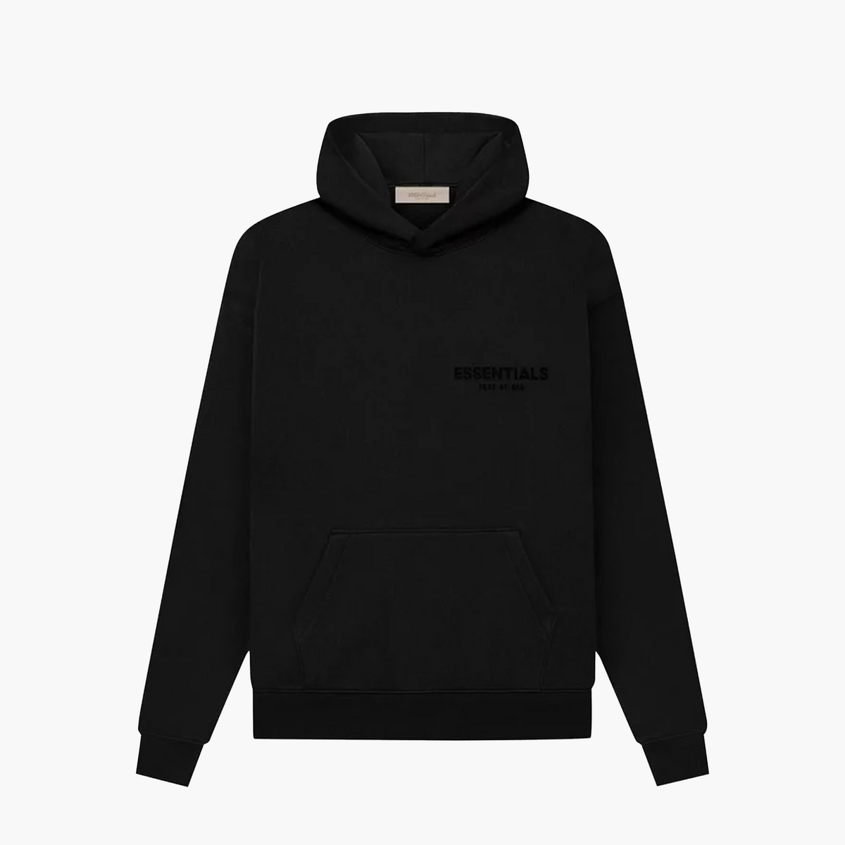 Essentials Hoodie Stretch Limo Noir  Fear Of God