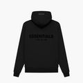 Essentials Hoodie Stretch Limo Noir  Fear Of God