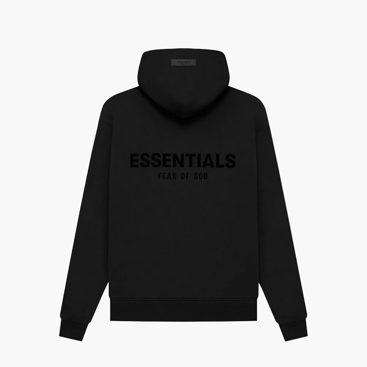 Essentials Hoodie Stretch Limo Noir  Fear Of God