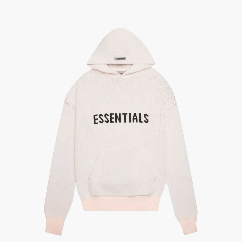 Essentials Hoodie En Maille Crème