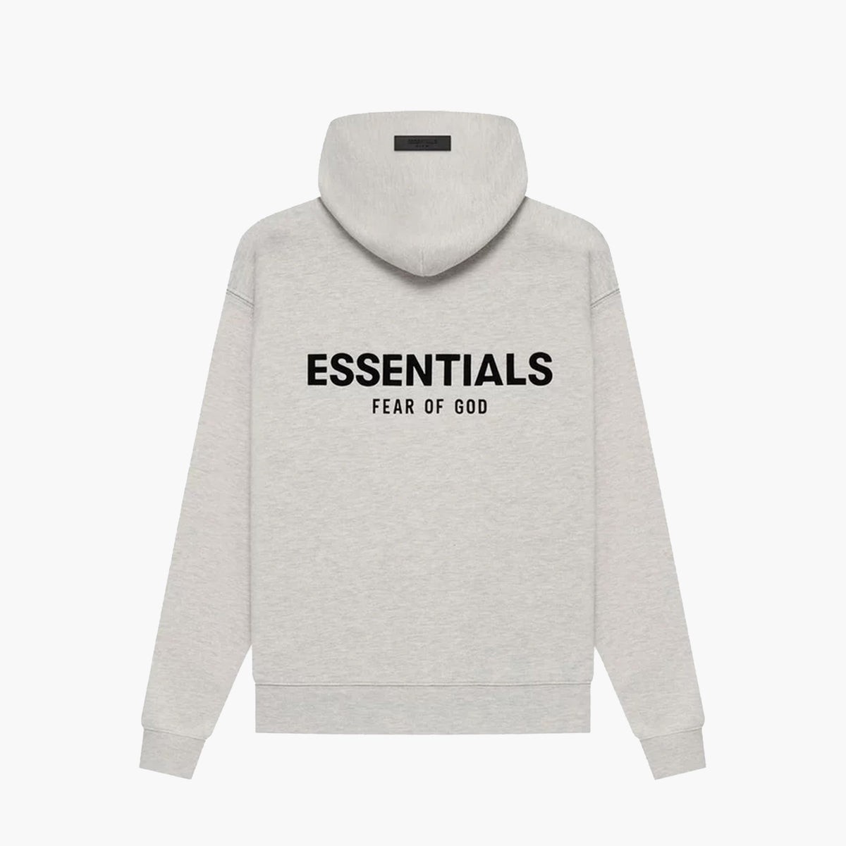 Essentials Fear Of God Hoodie Light Oatmeal Gris Clair