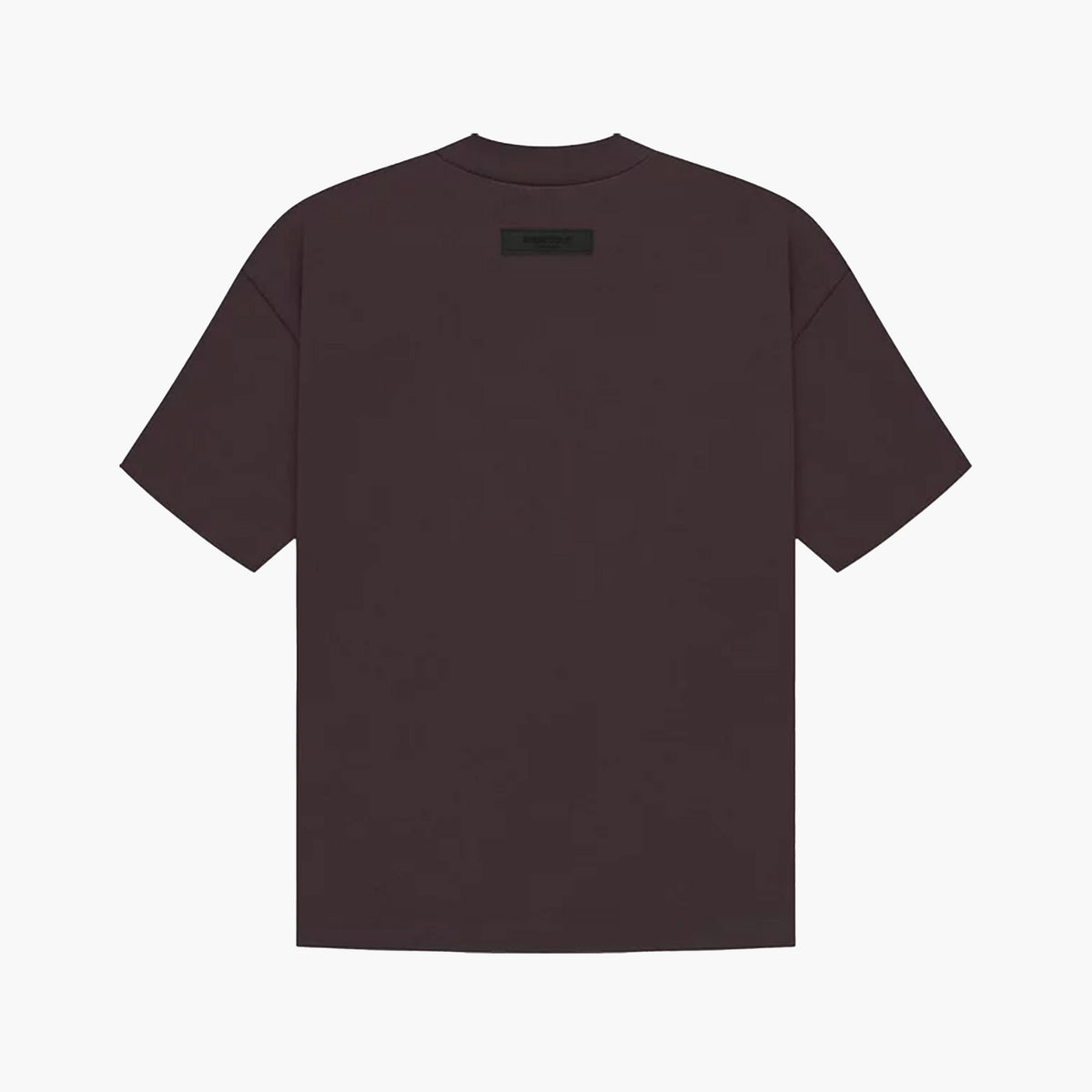 Essentials T-Shirt Plum Marron