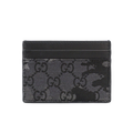 Gucci Porte-carte Monogramme Camouflage Noir