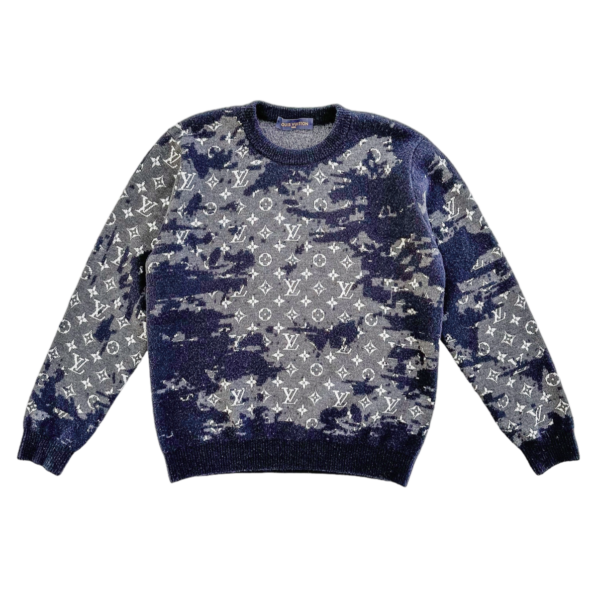 Louis Vuitton Pull - Monogram - Wool Grey