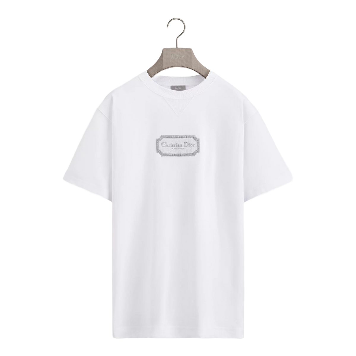 Dior Couture Cotton T-shirt Blanc