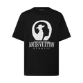 Louis Vuitton T-shirt Col rond Intarsia Dark Grey