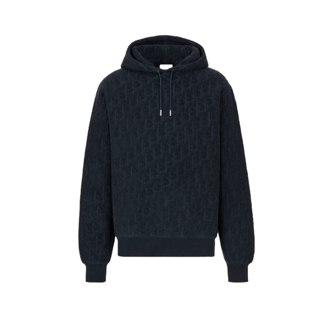 Dior Hoodie Oblique Marine