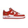 Nike Louis Vuitton Nike Air Force 1 Low By Virgil Abloh White Red