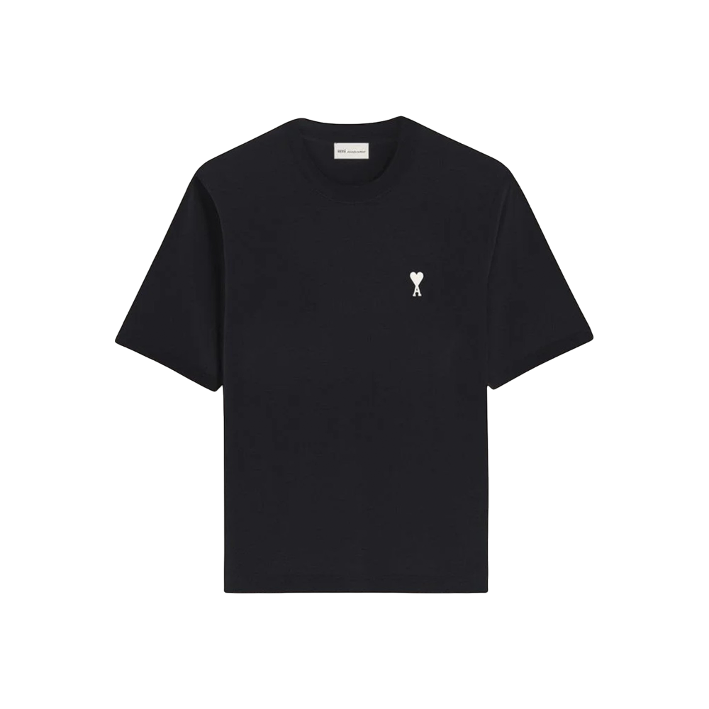Ami Paris T-shirt Place des Victoires noir