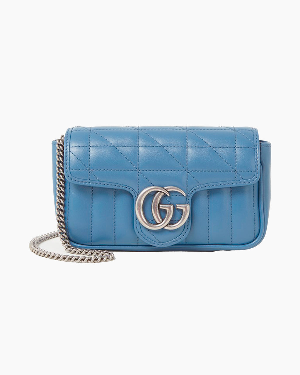 Gucci Sacoche Bleu Supermini