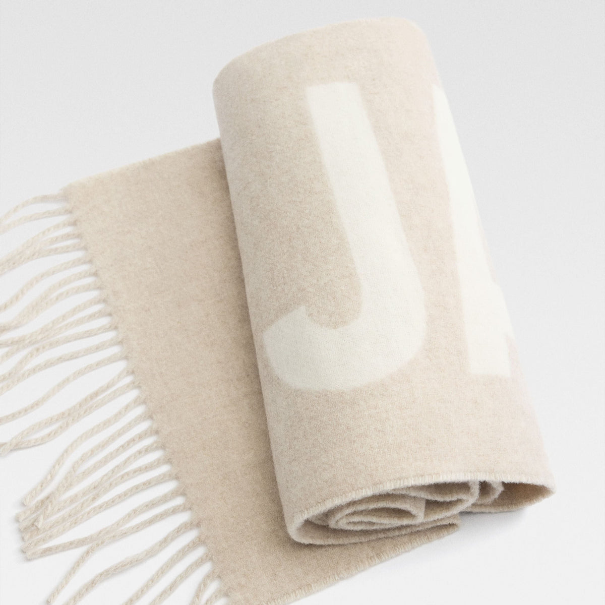 Jacquemus Echarpe Beige