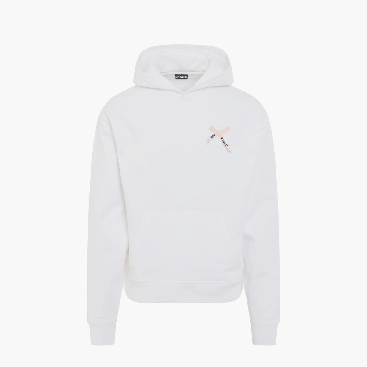 Jacquemus Hoodie Noeud Blanc
