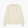 Jacquemus Pull Le Sweatshirt Gros Grain Beige