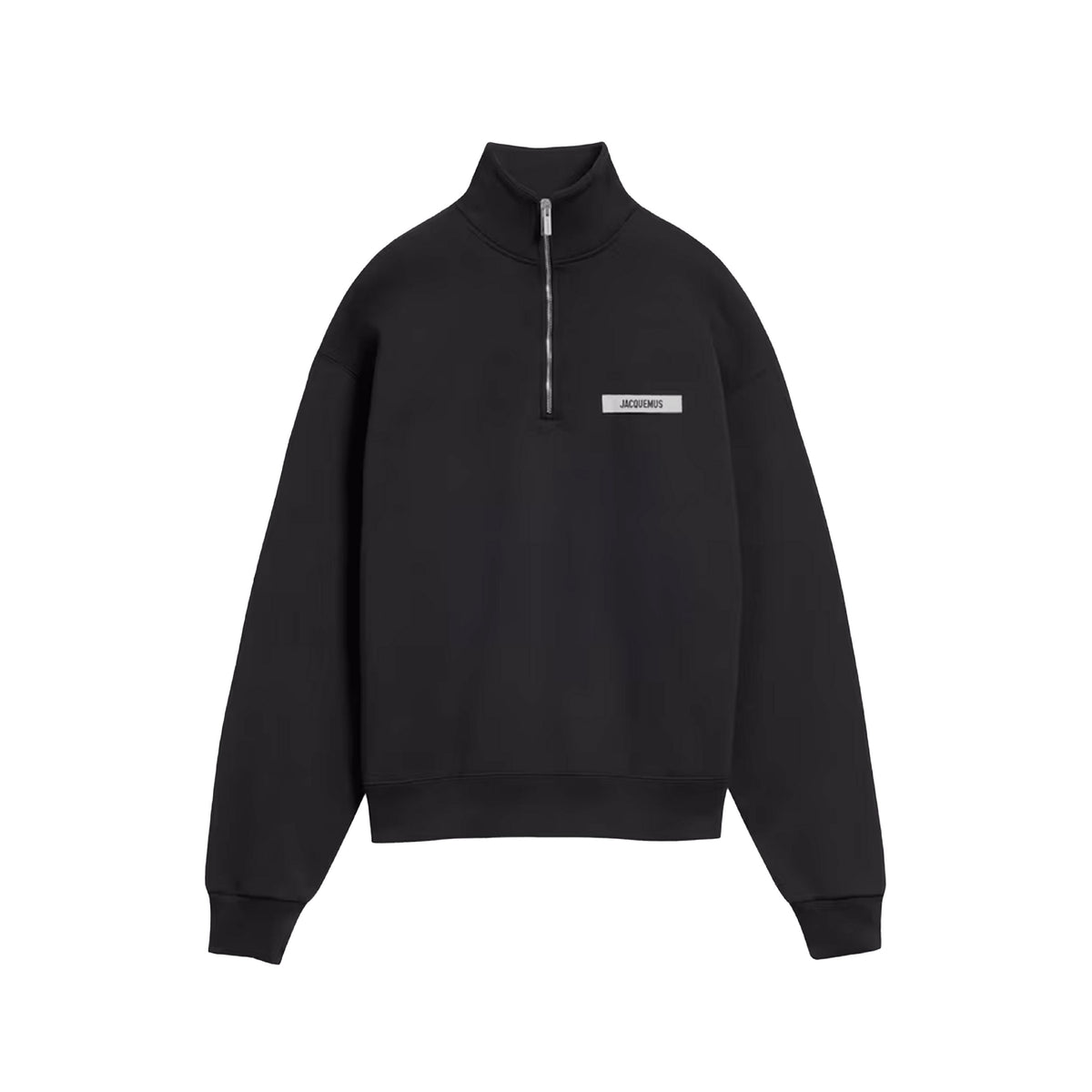 Jacquemus Pull Camionneur Gros Grain Noir