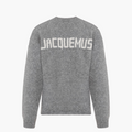 Jacquemus Pull En Maille Gris