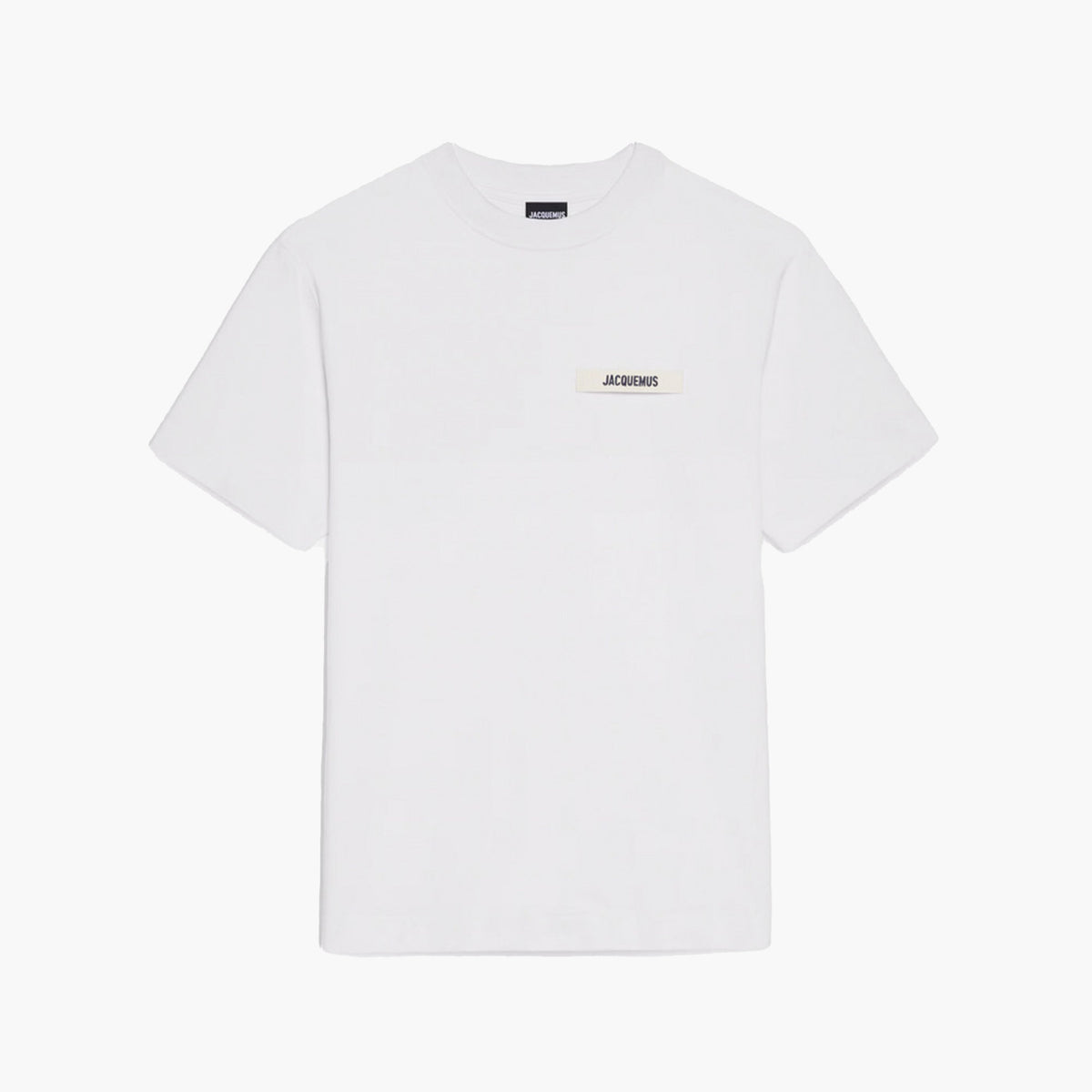 Jacquemus T-Shirt Gros Grain Blanc
