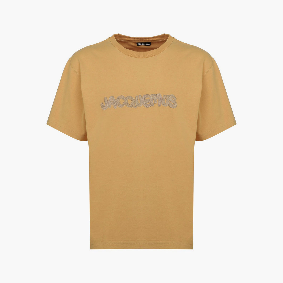 Jacquemus T-Shirt Raphia Jaune