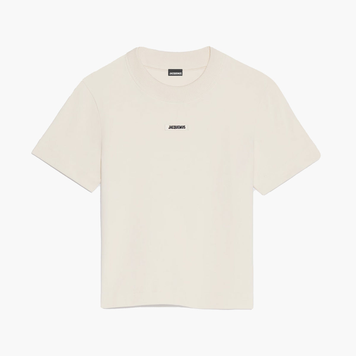 Jacquemus T-shirt Femme Gros Grain Beige