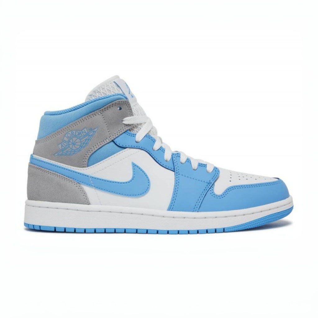 Air Jordan 1 Mid University Blue Grey