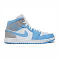 Air Jordan 1 Mid University Blue Grey